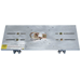 Standing Seam Roof Anchors 1, 100' Horizontal Lifeline Kit With 4 SSRA1 Anchors and 2 SSRA3 Anchor Plates  - FPD-SSRA-HLL