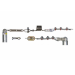 Super Anchor Safety 1050-G HLL Galvanized Rigging Kit - SAS-1050-G