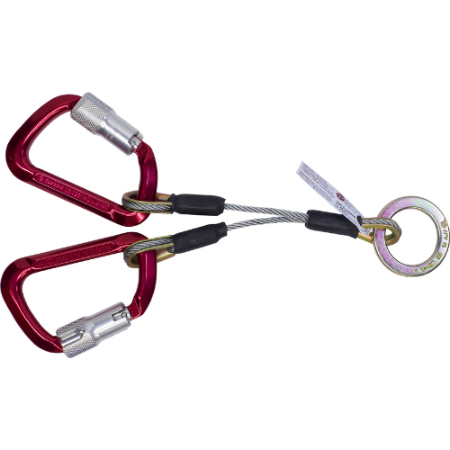 Super Anchor Safety 6515-CA - 2-D Lanyard w/ Aluminum Twist Lock