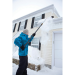 AMES – Telescoping Snow Roof Rake, 24" Poly Blade, 17 ft Aluminum Handle - 145-63136