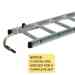 Tie Down 65005 TranzSporter Ladder Hook - Zinc-Plated Steel w/ Rubber T-Bar for Roof Protection