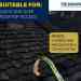Tie Down 65005 TranzSporter Ladder Hook - Zinc-Plated Steel w/ Rubber T-Bar for Roof Protection