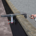Tie Down 65077Z Parapet Roof Anchor - Adjustable Parapet Fall Protection Clamp