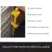 Tie Down 65082 Hatch Ladder Safety Post - Easy-Install Hatch Ladder Hand Assist