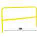 Tie Down 70760 Universal Guardrail - 5 ft Safety Rail for Fall Protection