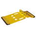 Tie Down 71094 Zip Base 3 Hole - Lightweight Non-Penetrating Yellow Guardrail Base