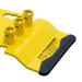 Tie Down 71094 Zip Base 3 Hole - Lightweight Non-Penetrating Yellow Guardrail Base