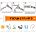 TitanStraps Industrial, Heavy Duty - 