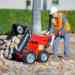 Tomahawk - 30" Debris/Concrete Power Buggy Electric Battery Mini Dumper 660-lb. Bucket Capacity - TOM-TBUGGY300E