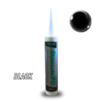 Tremco Dymonic® FC Black – Polyurethane Construction Sealant (10.1 oz Tube) Tremco Dymonic FC black, fast curing hybrid sealant black, low-modulus sealant black, paintable sealant black, ±35% movement sealant, perimeter caulking black, control joint sealant, 10.1 oz tube