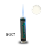 Tremco Dymonic® FC White – Polyurethane Construction Sealant (10.1 oz Tube) Tremco Dymonic FC white, fast curing hybrid sealant white, low-modulus sealant white, paintable sealant white, ±35% movement sealant, perimeter caulking white, control joint sealant, 10.1 oz tube