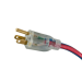 Voltec - Extreme Cold Weather Extension Cords with Lighted Plug, 100', 12/3 Gauge - 242-99100