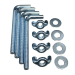 Wade Style 3/8 "L" Hookbolt Package - RACE-D-31R
