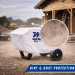Winco Generator Cover - 64444-016, Medium (34.25" L x 23.5" W x 24.5" H) - 168-64444-016