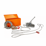 Tractel – RESCUETU28K Griphoist TU28 Rescue Kit, 2 Ton, 60 ft Cable Assembly RESCUETU28K, Griphoist TU28 Rescue Kit, 2 Ton Rescue Kit, 4,000 lb Rescue Hoist, Tractel Rescue Kit, Wire Rope Rescue Kit, Portable Hoist Kit, Emergency Rescue Equipment