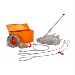 Tractel – RESCUETU32K Griphoist TU32 Rescue Kit, 4 Ton, 60 ft Cable RESCUETU32K, Griphoist TU32 Rescue Kit, 4 ton rescue kit, 8,000 lb Griphoist, Tractel rescue hoist, wire rope rescue kit, manual rescue hoist, emergency hoisting kit, field rescue equipment