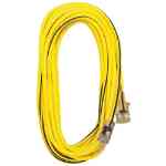 Voltec 50Ft. 10/3 SJTW Extension Cord w/ Lighted Ends Voltec lighted end extension cord, 10/3 SJTW 50 ft, 15A 1875W, outdoor extension cord, flexible -40 to 140°F, SKU 05-00350
