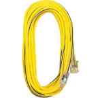 Voltec 25Ft. 12/3 SJTW Extension Cord w/ Lighted Ends Voltec SJTW lighted extension cord, 12/3 SJTW 25 ft lighted end, outdoor extension cord 05-00364, 15A 1875W, flexible extension cable
