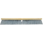Gray Flagged Broom 138-3816, 138-3818, 138-3824, 138-3830, 138-3836, brooms, gray flagged, broom with bristles , gray brooms, warehouse broom, jobsite brooms, concrete broom, 