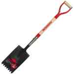Razor-Back 46142 Short D-Handle Roofing Shovel Shingle Remover, Spade w/ Serrated Edge & Fulcrum 
