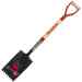 Razor-Back 46142 Short D-Handle Roofing Shovel Shingle Remover, Spade w/ Serrated Edge & Fulcrum - 145-46142
