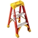 Werner 6203 Step Ladder, 3 ft. - Fiberglass - 180-6203