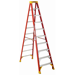 Werner 6210 Step Ladder, 10 ft. - Fiberglass - 180-6210