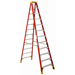 Werner 6212 Step Ladder, 12 ft. - Fiberglass - 180-6212