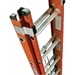 Werner D6240-2 Fiberglass Extension Ladder, D-Rung - 40 ft. - 180-D6240-2