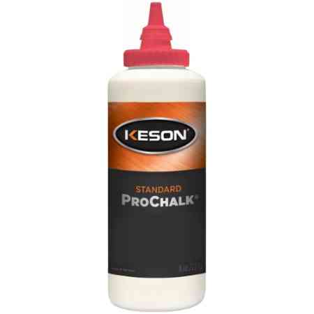 Keson 8 oz. Red ProChalk Standard Grade Marking Chalk