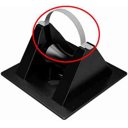 MIRO 3-R-2 Pipe Guide Strap - Steel Guide with Hardware (Rollers & Base Not Included)