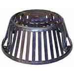 10 in. Plastic Strainer, Bolt Down 305-C1-30752, Marathon 10-inch plastic strainer, bolt down strainer, roof drain dome cover, plastic drain strainer, 10? roof drain accessory