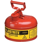 Justrite, #7110100 Type I Red Gas Can - 1 Gal. 