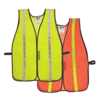 Radwear Non-Rated Safety Vests - 1 in. Striped Mesh 