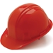 Pyramex HP16020 Cap Style, 6 Pt. Snap Lock Suspension - Red - 348-HP16020