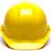  Pyramex HP16030 Cap Style, 6 Pt. Snap Lock Suspension - Yellow