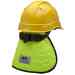 Pyramex CNS130 Cooling Hard Hat Pad & Neck Shade - Lime