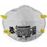 3M 8210 Disposable N95 Particulate Face Mask - Box of 20 - 95% Filtration For Non-Oil Dust