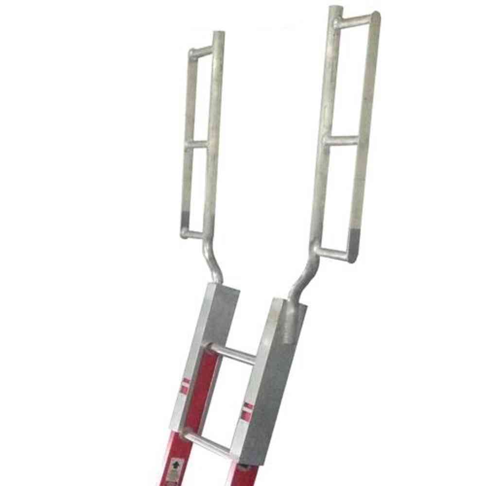 Ladder Walk Through Rails AES Raptor GrabSafe Portable Aluminum Ladder Extension LRE-000-13