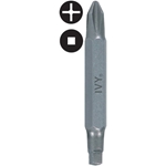 Ivy Classic - PH#2 x SQ#2, 2 inch. Double Ended Bit  ivy classic, PH#2 x SQ#2, 2 inch, double ended bit