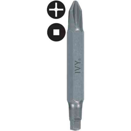 Ivy Classic - PH#2 x SQ#2, 2 inch. Double Ended Bit
