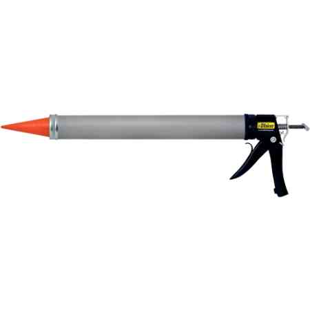 Albion DL-59-T27 Special Deluxe Manual Bulk Gun - 30 oz Teflon Barrel w/ Orange Cone Nozzles