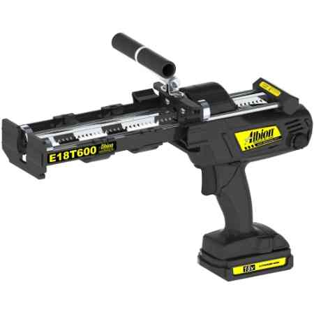 Albion E18T600 Cordless Multi-Component Cartridge Gun - 600 Series, 1:1 & 2:1