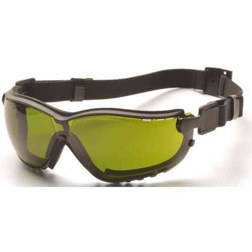 Pyramex Mayan Safety Glasses Gray lens, black frame:Personal Protective Fisher S