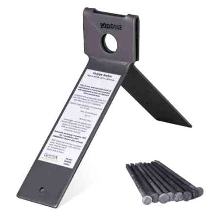  Guardian Fall Protection 00710 Snappy Disposable Roof Anchor (Pack of 25)