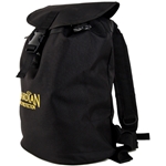Guardian, 00768, Ultra Sack Small Black Canvas Duffel Backpack 