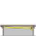 JL Industries LP-6 EZ-Up Folding Ladder Safety Post – 34 5/8 × 1-1/2, Galvanized Steel