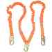 Malta Dynamics – C5106 Lanyard, Double Leg Stretch, 4.5'–6', Snap Hooks, 100% Tie-Off. Clearance Pricing! - MD-C5106