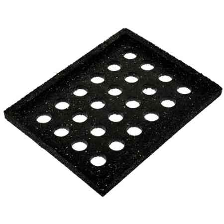 MIRO SP-7X10 Rubber Support Pad - Slip Resistant Design with Raised Lip