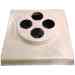 Portals Plus 29285, Curb Cover SM4 for C-412,212,481 Caps, Tan - POR-29285